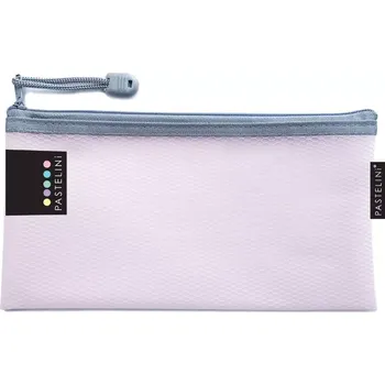 Obálka KARTON P+P Pastelini DL Obálka se zipem síťovaná růžová