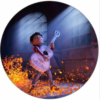 Jedlá dekorace na dort Jedlý papír Coco Miguel při hře na kytaru 19,5 cm