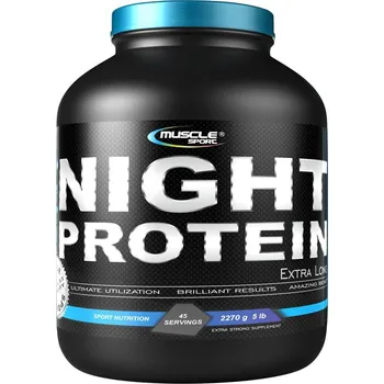 Protein Muscle Sport Night Extralong Protein 1135 g Příchuť: Vanilla