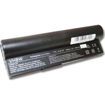 Baterie k notebooku VHBW Baterie pro Asus Eee PC 900A / 900HA / 900HD, černá, 6600 mAh