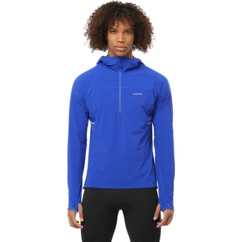 Pánská mikina Salomon Sense Aero Hybrid HZ HD M LC2290700 - surf the web XL