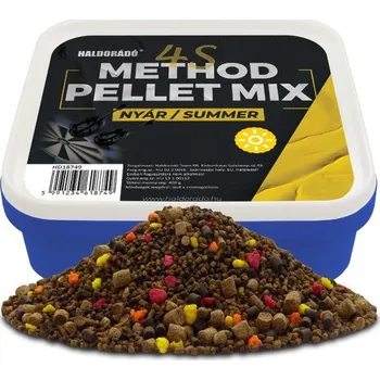 Návnadová surovina HALDORÁDÓ - 4S Method pellet mix LÉTO
