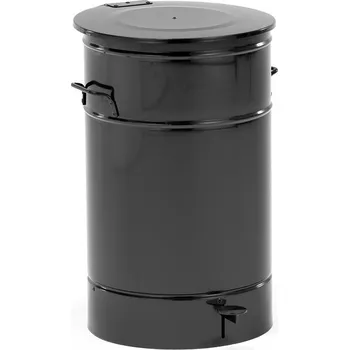 Odpadkový koš Nádoba na odpad LISTON, 70 l, černá