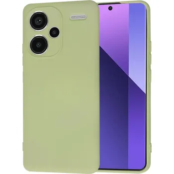 Pouzdro na mobilní telefon Kryt Xiaomi Redmi Note 13 Pro+ 5G Techsuit SoftFlex - matcha