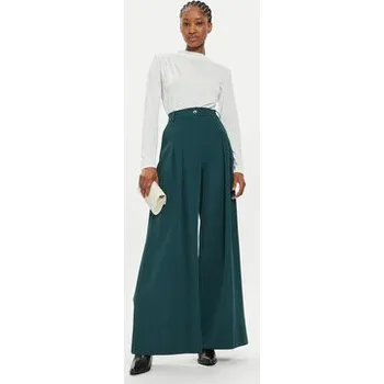 Pánské kalhoty Maryley Kalhoty z materiálu 24IB579/43GU Zelená Regular Fit S