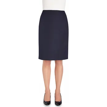Dámská sukně Brook Taverner Profesní sukně Pluto s rovným střihem Barva: modrá námořní, Velikost: 50 BR680