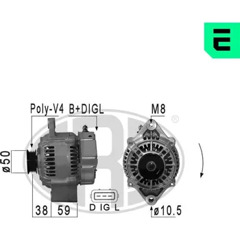Autoelektrika generátor ERA 210888A