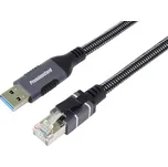 PremiumCord Ethernetový kabel USB3.2 na LAN RJ45 10/100/1000, 3m