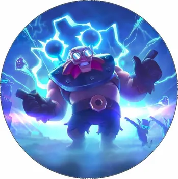 Jedlá dekorace na dort Jedlý papír Clash Royale Golem 19,5 cm