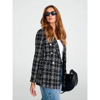 Dámské sako Sinsay - Blejzr - černá - 948AW-99X - 948AW-99X-XXS-2