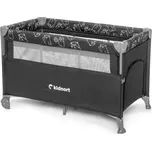 KIDNORT Cestovní postýlka Livsmiljö tmavě šedá