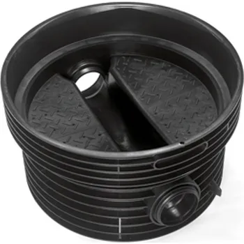 Kanalizační potrubí Dno šachtové průtočné přímé Wavin Tegra 1000 NG, KG DN 160