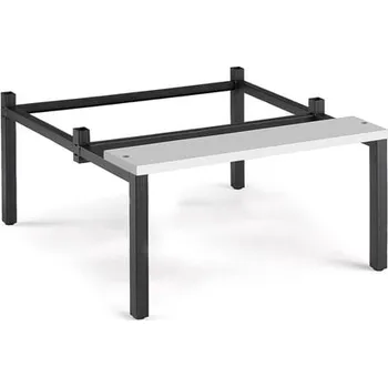 Šatní skříň Lavice k šatní skříňce, 800 mm, šedá, HPL