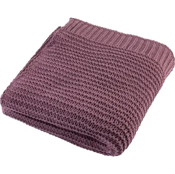 deka LIVARNO home Hebká žinylková deka, 125 x 140 cm (fialová)