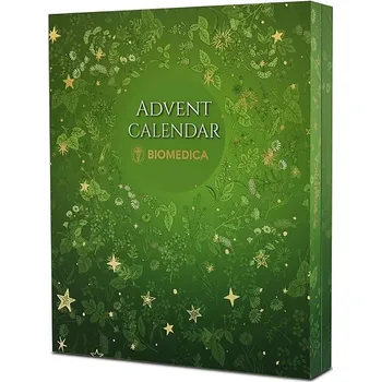 Biomedica Kosmetický adventní kalendář s doplňky stravy Kosmetická sada Biomedica Kosmetický adventní kalendář s doplňky stravy