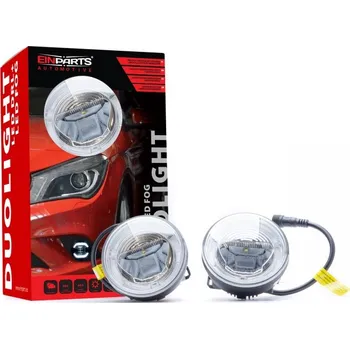 Denní svícení LED Světla Pro Denní Svícení s Mlhovkami TOYOTA Highlander (2004-2007)