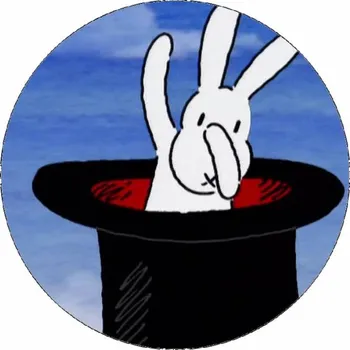 Jedlá dekorace na dort Jedlý papír Bob a Bobek a klobouk 19,5 cm