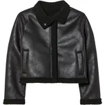 pepperts!® Dívčí bunda "Biker" (146, černá)