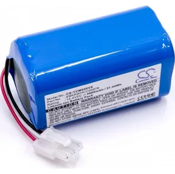 VHBW Baterie pro Miele Scout RX1 / Iclebo Arte YCR-M05, 2600 mAh