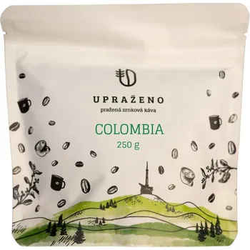Káva Upraženo Kolumbie pražená zrnková káva 250 g