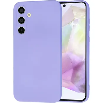 Pouzdro na mobilní telefon Kryt Samsung Galaxy A35 5G Techsuit SoftFlex - light purple