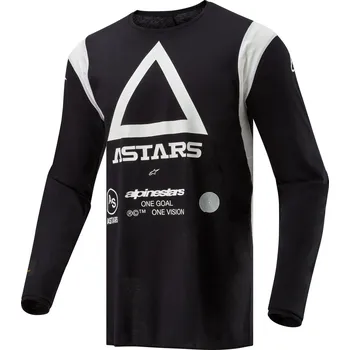 cyklistický dres ALPINESTARS dres TECHDURA černá 2025 - M