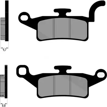 Brzda pro motocykl Novascoot Brzdové destičky 3250 Novascoot FT3146