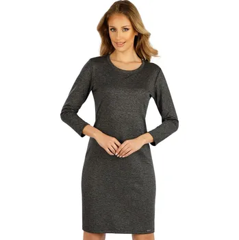 Dámské šaty Dámské elastické šaty LITEX imitace černé džínoviny M