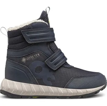 Dívčí zimní obuv Dětské zimní boty ZeroC SESTRIERE GTX JNR 35 Tmavě modrá, Tmavě šedá, Bílá