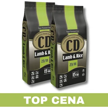 Krmivo pro psa Delican CD Lamb & Rice 15 kg + Dárek k objednávce Varianta granulí: 2x 15kg + Dáreček k objednávce