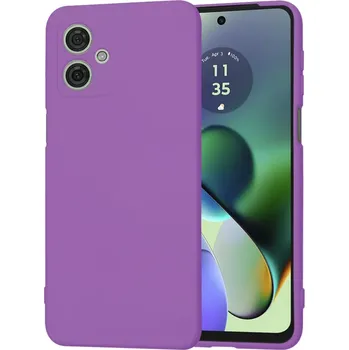 Pouzdro na mobilní telefon Kryt Motorola Moto G54 Power Edition / G64 Techsuit SoftFlex - purple