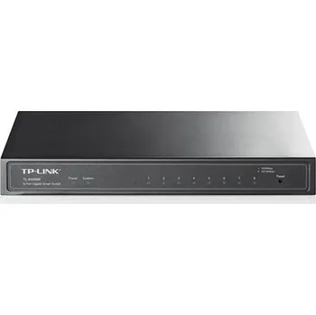 Počítač TP-Link JetStream TL-SG2008 síťový přepínač Řízený L2/L2+ Gigabit Ethernet (10/100/1000) Černá
