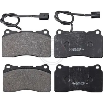 Brzdová destička Sada brzdových destiček, kotoučová brzda A.B.S. 37465