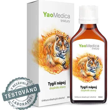 Přírodní produkt YaoMedica tygří nápoj bylinná tinktura 50 ml