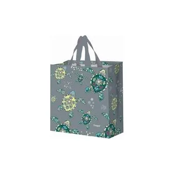 Nákupní taška na pamlsky želva 14 l, 30 x 33 x 14 cm šedá