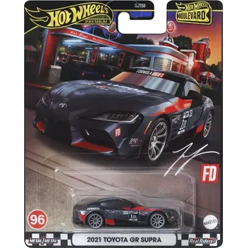 auto na autodráhu Hot Wheels BOULEVARD 2021 TOYOTA GR SUPRA, Mattel HRT56