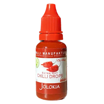 Omáčka CHILLI DROPS 20ml Jolokia red