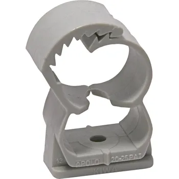 Hřebíkovačka Nylonová svorka pro více průměrů trubek Abranyl ABT 35/42 (25 ks) - šedá