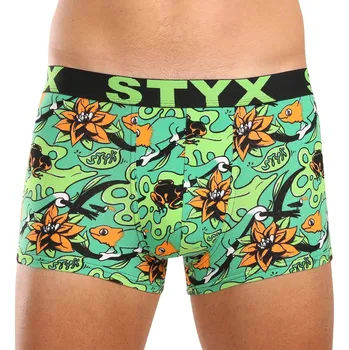 Boxerky Pánské boxerky Styx art sportovní guma tropic (G1557) S Možnost vrácení zboží ZDARMA do 120 dnů!