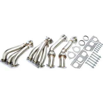 TA Technix výfukové svody Audi TT 3.2 VR6 (8J, 2006-2014) s trubkami s vlnovci