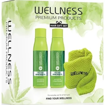 Kosmetická sada Wellness - Intense Set W Towel Sady péče o vlasy unisex