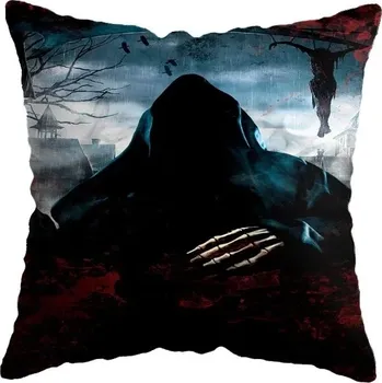 Povlak na dekorativní polštářek Halloween dekorace | povlak na polštář - H22,40x40cm