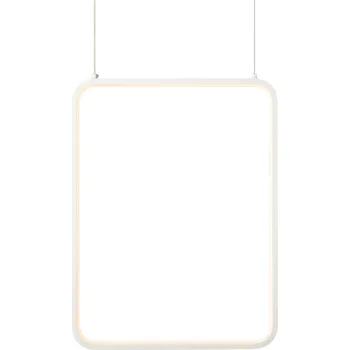 ACA DECOR LED závěsné svítidlo SYMETRIA 19W/230V/3000K/1820Lm/360°/IP20, bílá barva