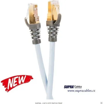 Síťový kabel SUPRA CAT 8 STP Patch FRHF - Síťový kabel 2 m