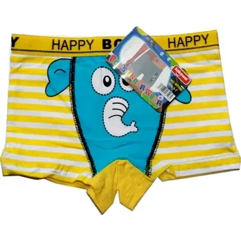 Dětské trenkoslipy, chlapecké trenky slon 196 žluté 780/43