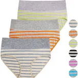 FANNIFEN Dámské bavlněné kalhotky YW4222 3 ks Barva: Mix, Velikost: 2XL