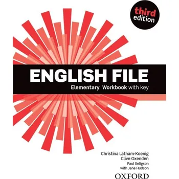 Anglický jazyk English File Elementary: Workbook With Key - Clive Oxenden; Christina Latham-Koenig [EN] (2019, brožovaná)