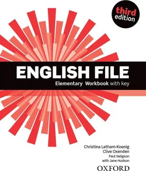 Anglický jazyk English File Elementary: Workbook With Key - Clive Oxenden; Christina Latham-Koenig [EN] (2019, brožovaná)