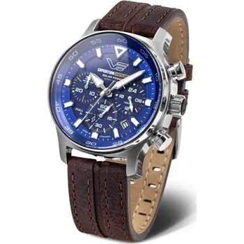 Hodinky Hodinky Vostok Expedition South Pole Solar Power Chronograf VR42-592A762 + Dárek zdarma
