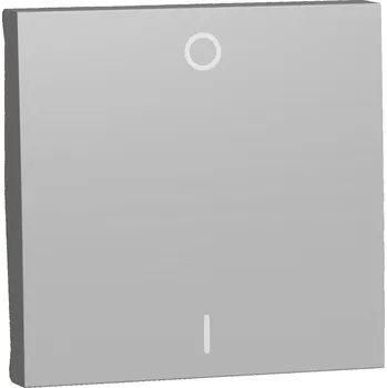 vypínač a zásuvka Spínač dvojpólový ř.2, 16A, 2M, Alu